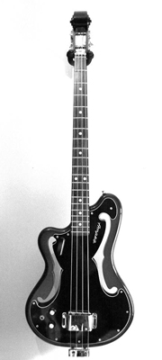 Left handed Ampeg AEB-1 Bass